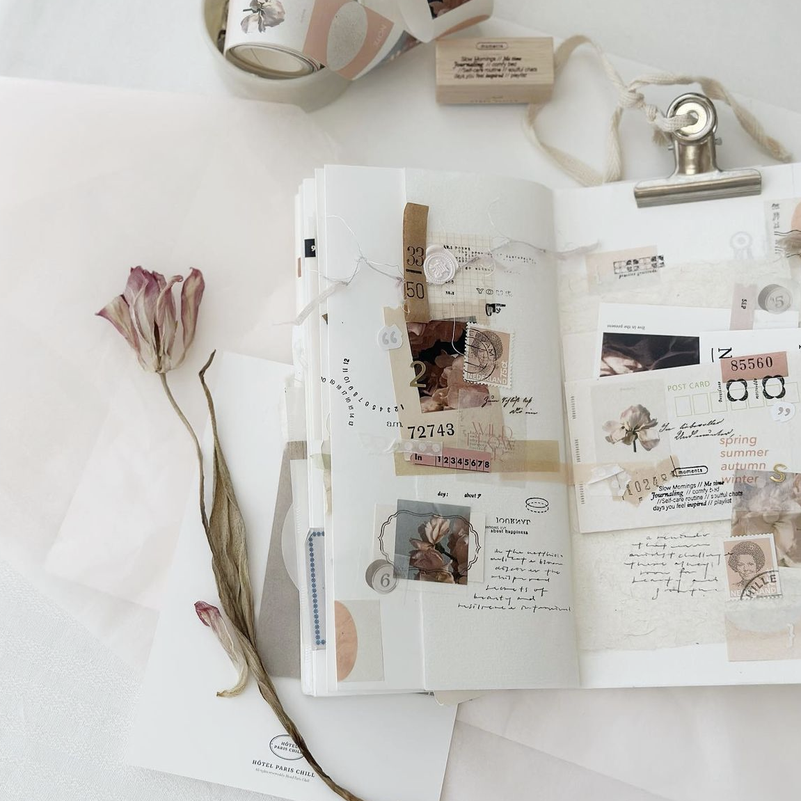 NYRET Washi Tape - C - Matthiola