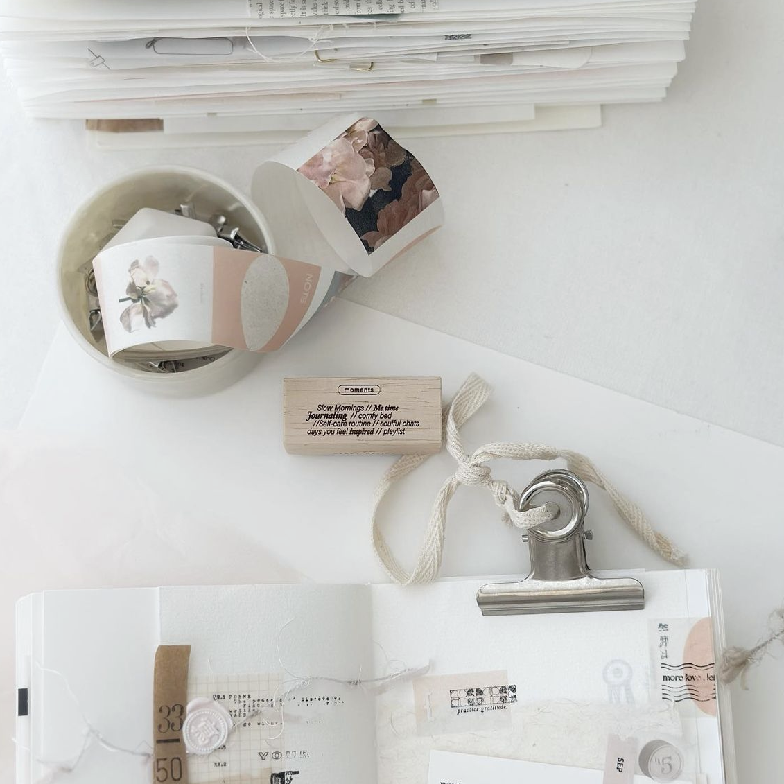 NYRET Washi Tape - C - Matthiola