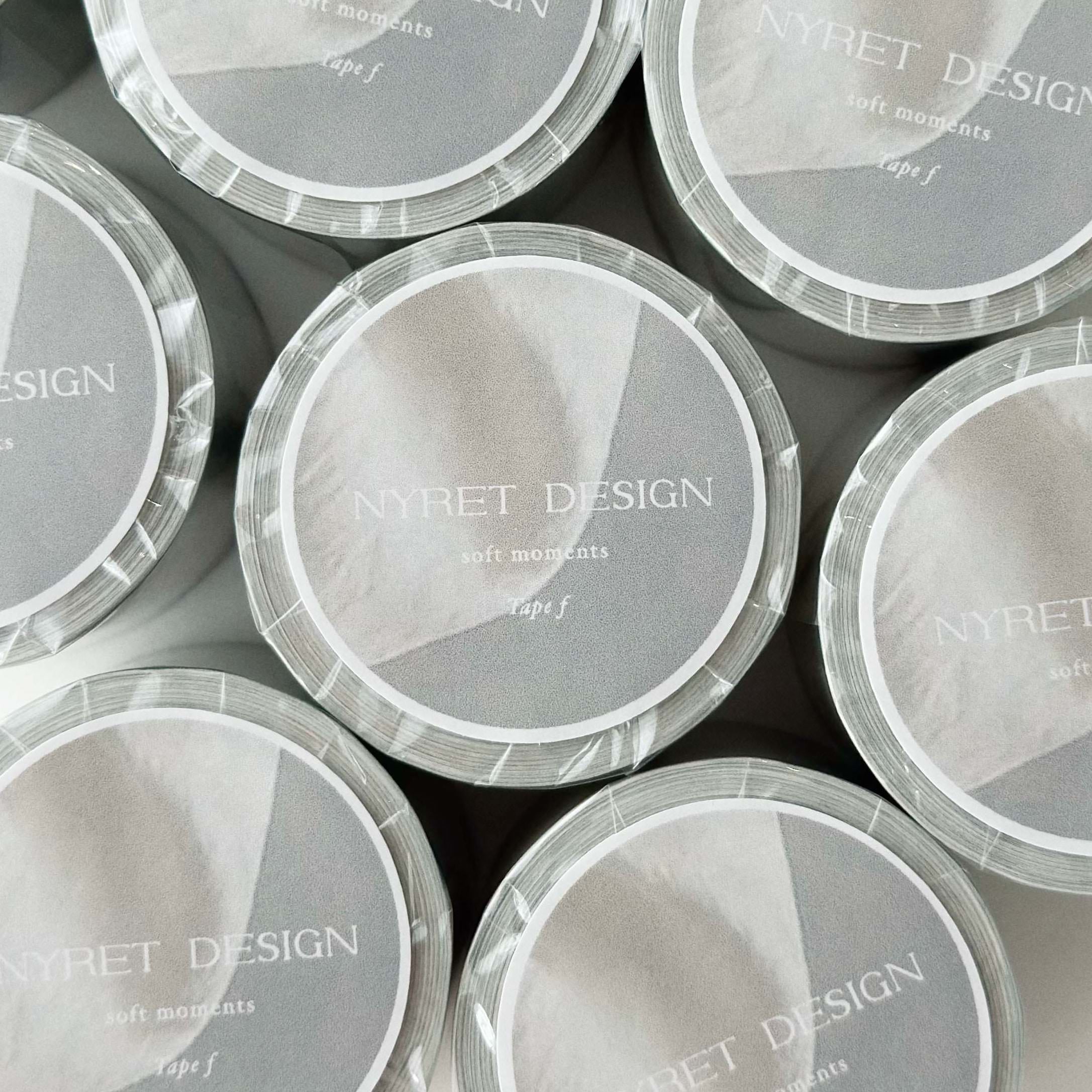 NYRET Washi Tape - F - Soft Moments