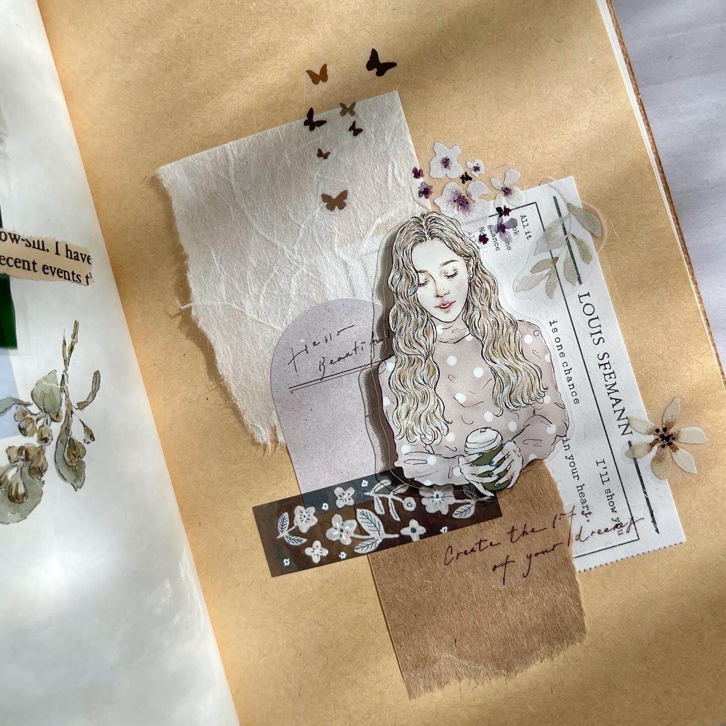 Pion PET Sticker Roll - Meet You