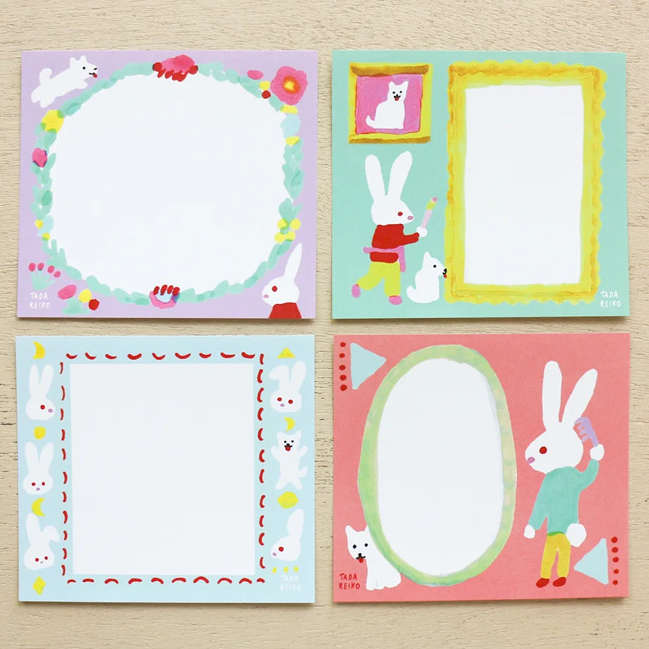 Tada Reiko Block Memo - Me and My Dog