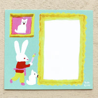 Tada Reiko Block Memo - Me and My Dog