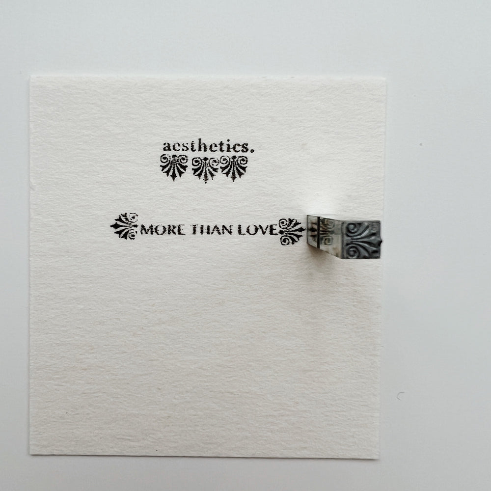 Letterpress Lead Type - Ornaments