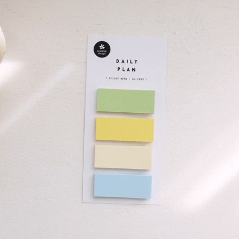 Suatelier Sticky Memo - Colours (4 options)