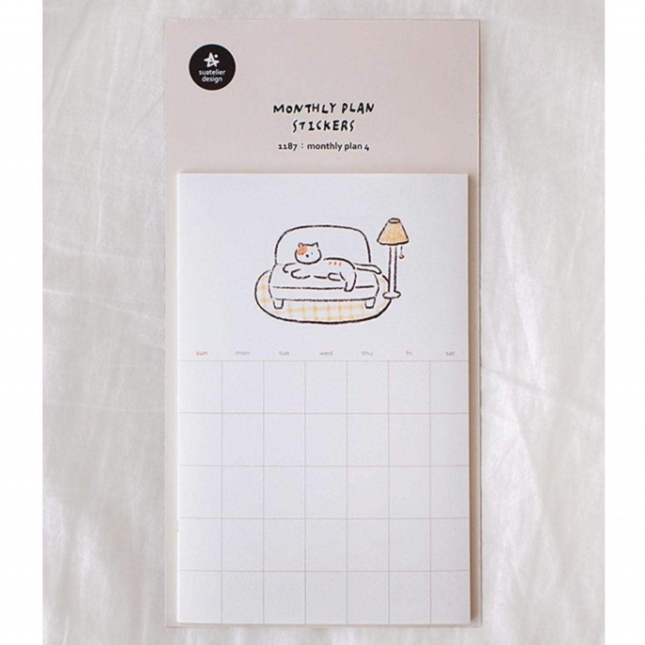 Suatelier Sticker - 1187 Monthly plan.04