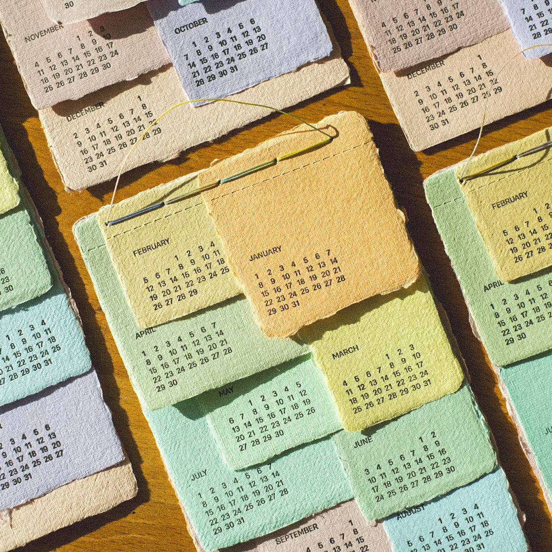 Slumber Bugs - Monthly Calendar 2024