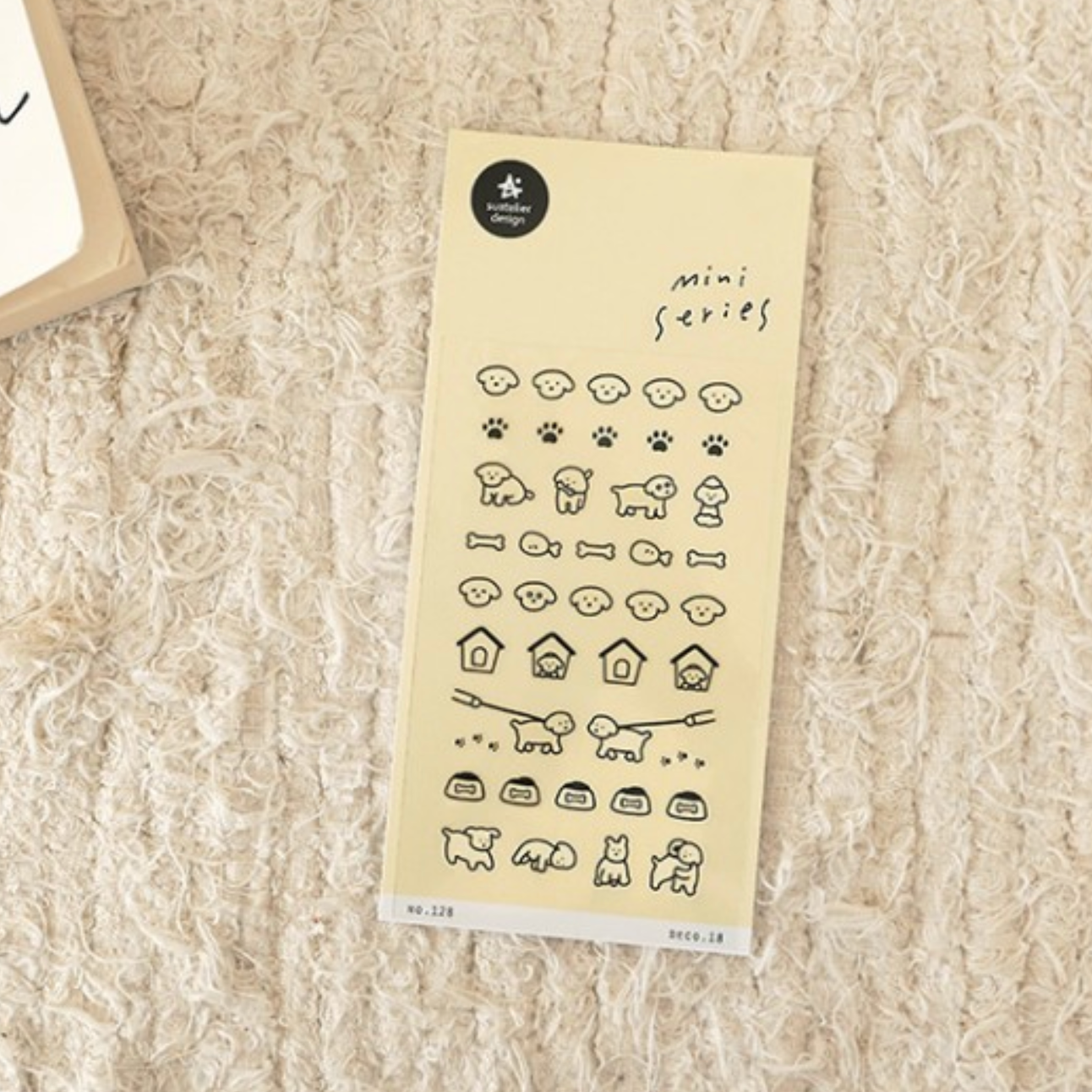 Suatelier Sticker - 128 Deco.18 - Dogs.02