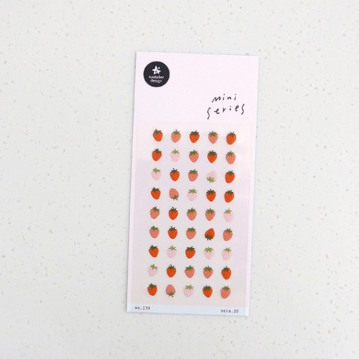 Suatelier Sticker - 130 Deco.20 - Strawberries