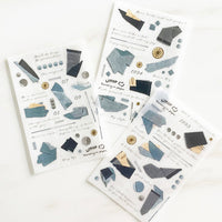 TOP Studio Print-on Sticker - Denim