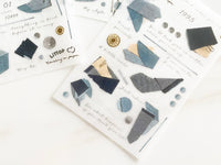 TOP Studio Print-on Sticker - Denim