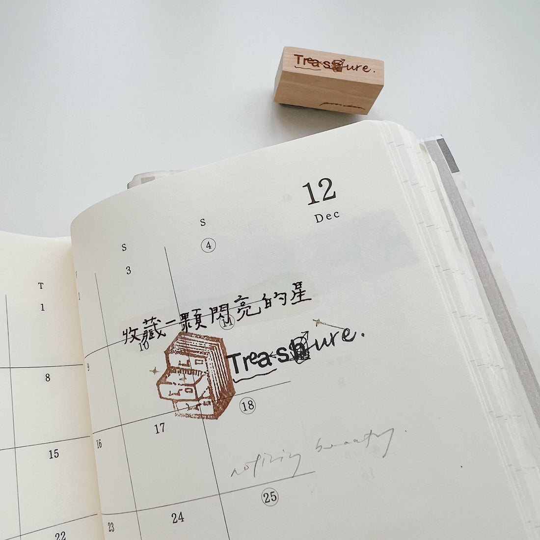PC Rubber Stamp: Trash/ Treasure