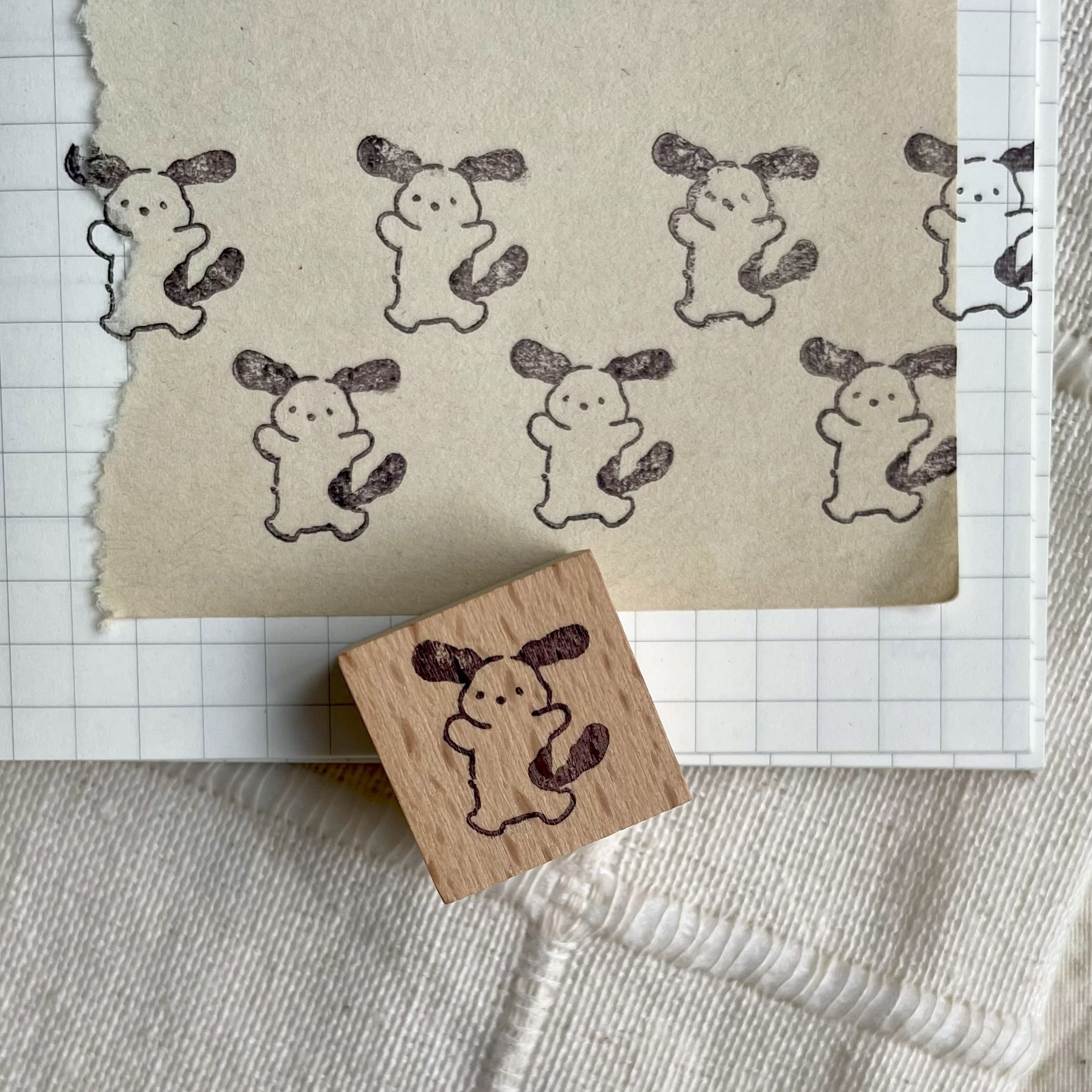 msbulat Rubber Stamp - Woof / 汪汪