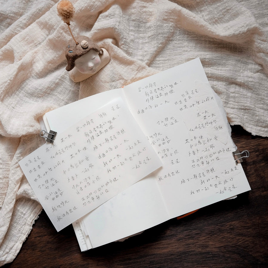 bighands Rub-On Transfer Sticker - 日子裡的文字 (Words in the everyday)