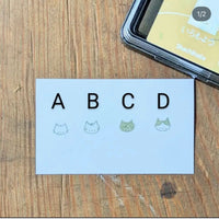 Cotori Cotori Mini Rubber Stamp - Cat