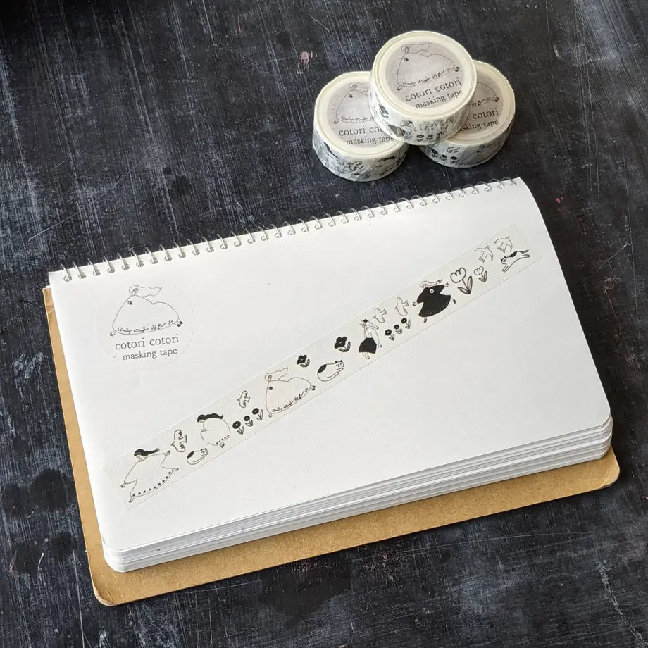 Cotori Cotori Washi Tape - Monochrome