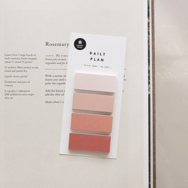 Suatelier Sticky Memo - Colours (4 options)