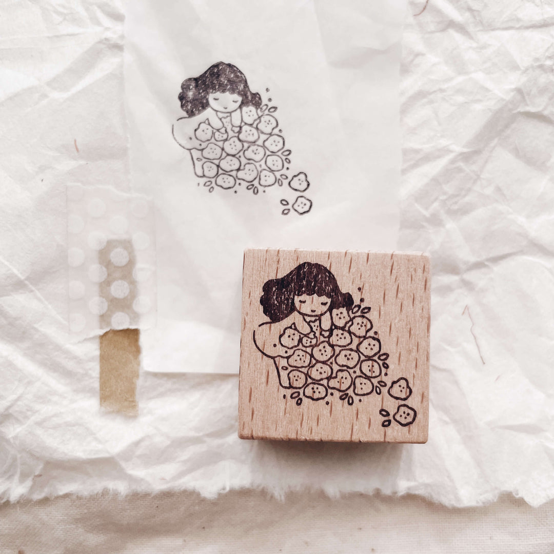 msbulat Rubber Stamp - Embrace every petal / 拥抱生活的每一瓣