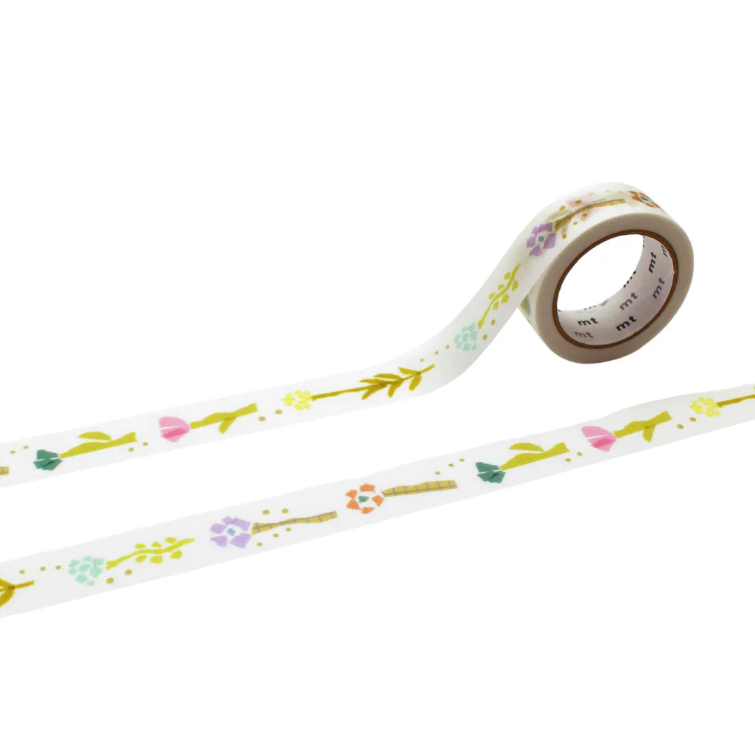MT x Miki Tamura Washi Tape - Hanahana (Flowers)