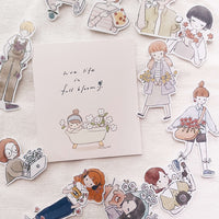 msbulat Sticker Pack - Live in full bloom / 活得"花"啦啦