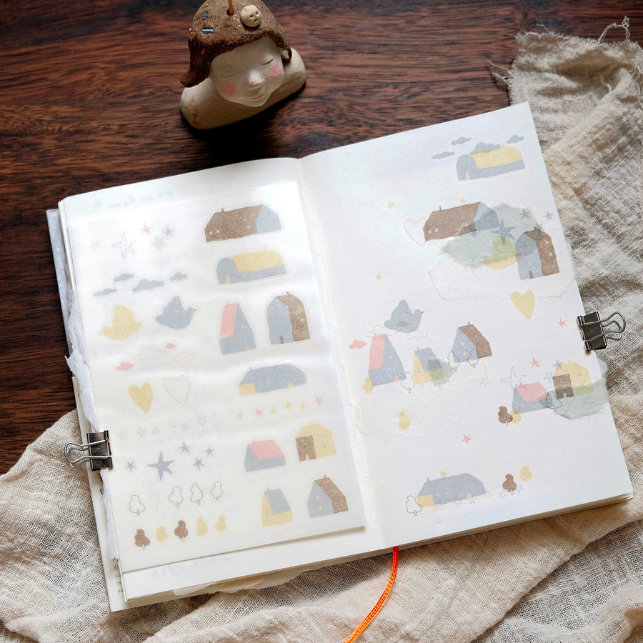 bighands Rub-On Transfer Sticker - Someday Colours