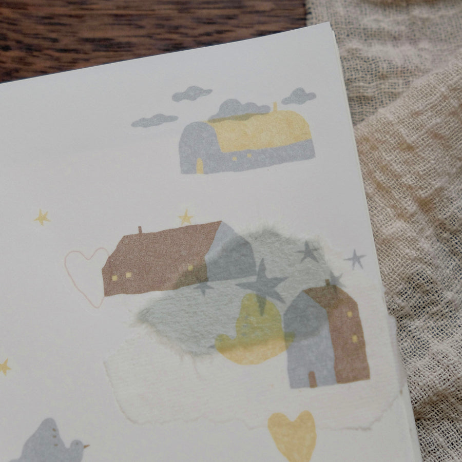 bighands Rub-On Transfer Sticker - Someday Colours