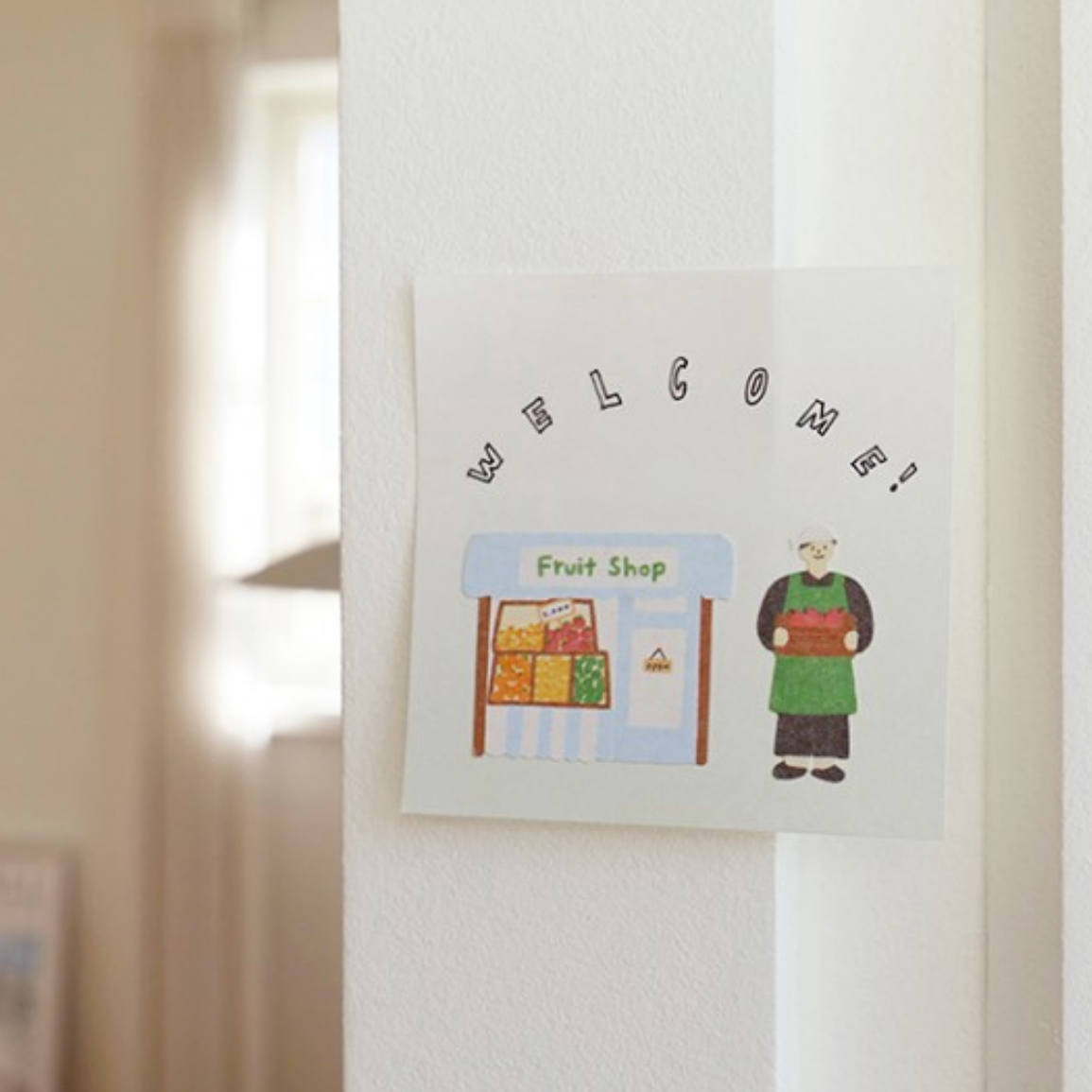 Suatelier Sticker - 1180 Fruit Shop