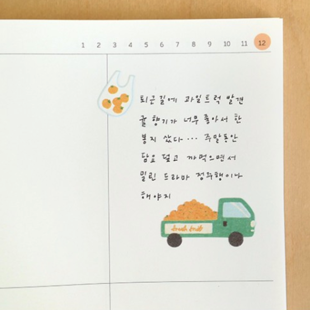 Suatelier Sticker - 1180 Fruit Shop