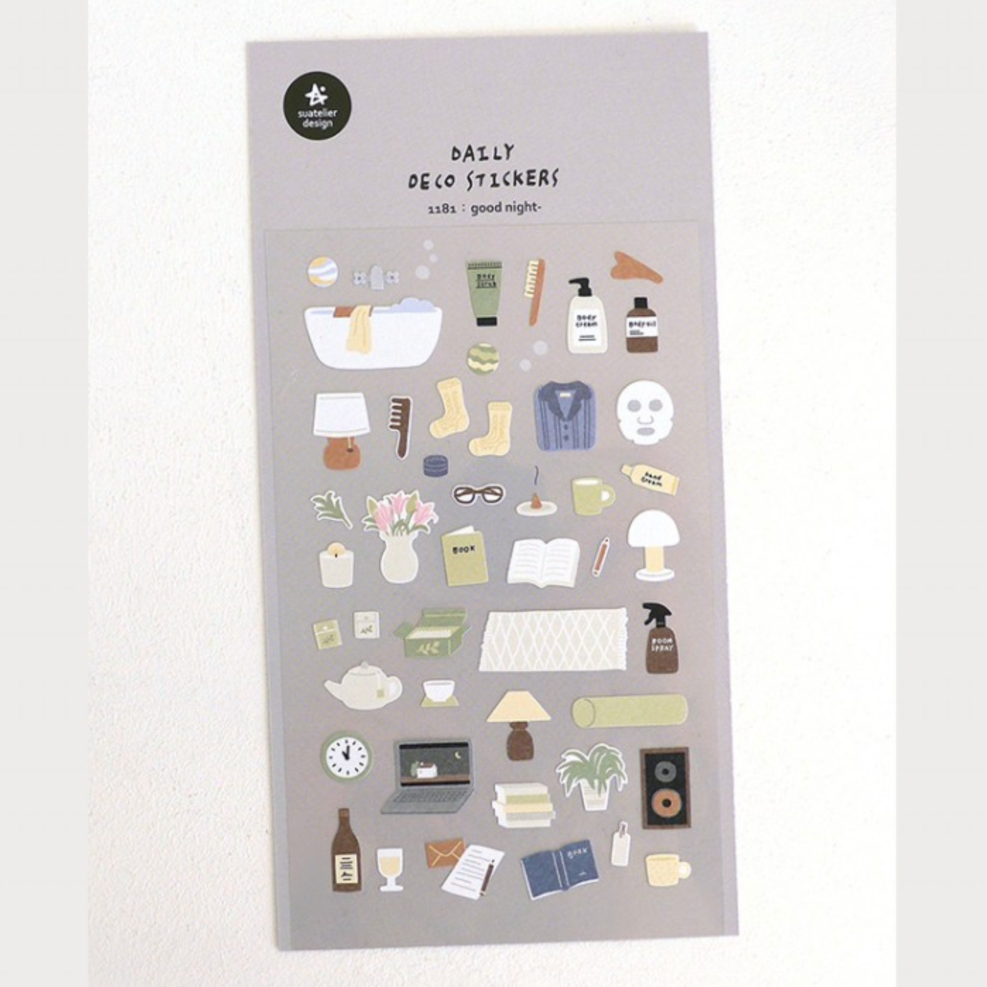 Suatelier Sticker - 1181 Good Night