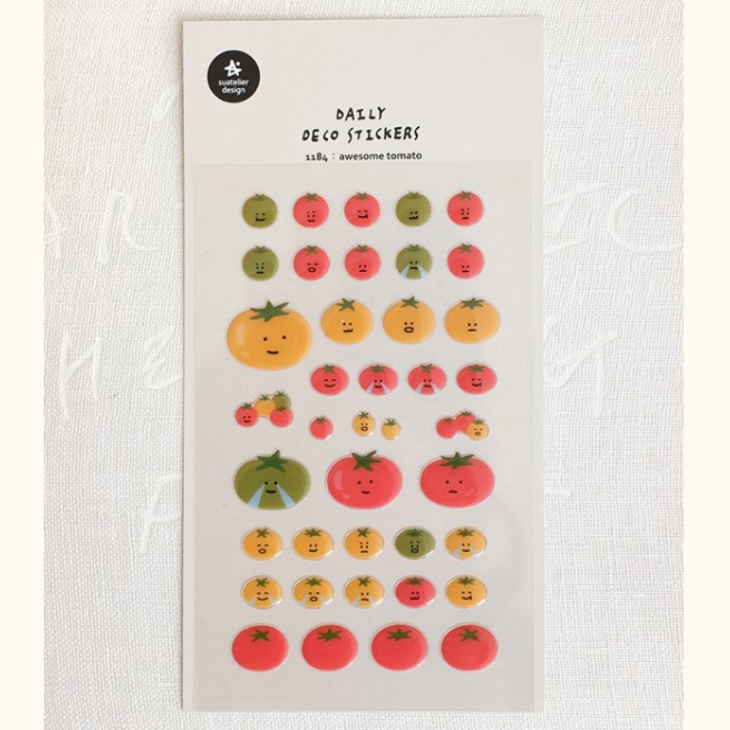 Suatelier Sticker - 1184 Awesome Tomato