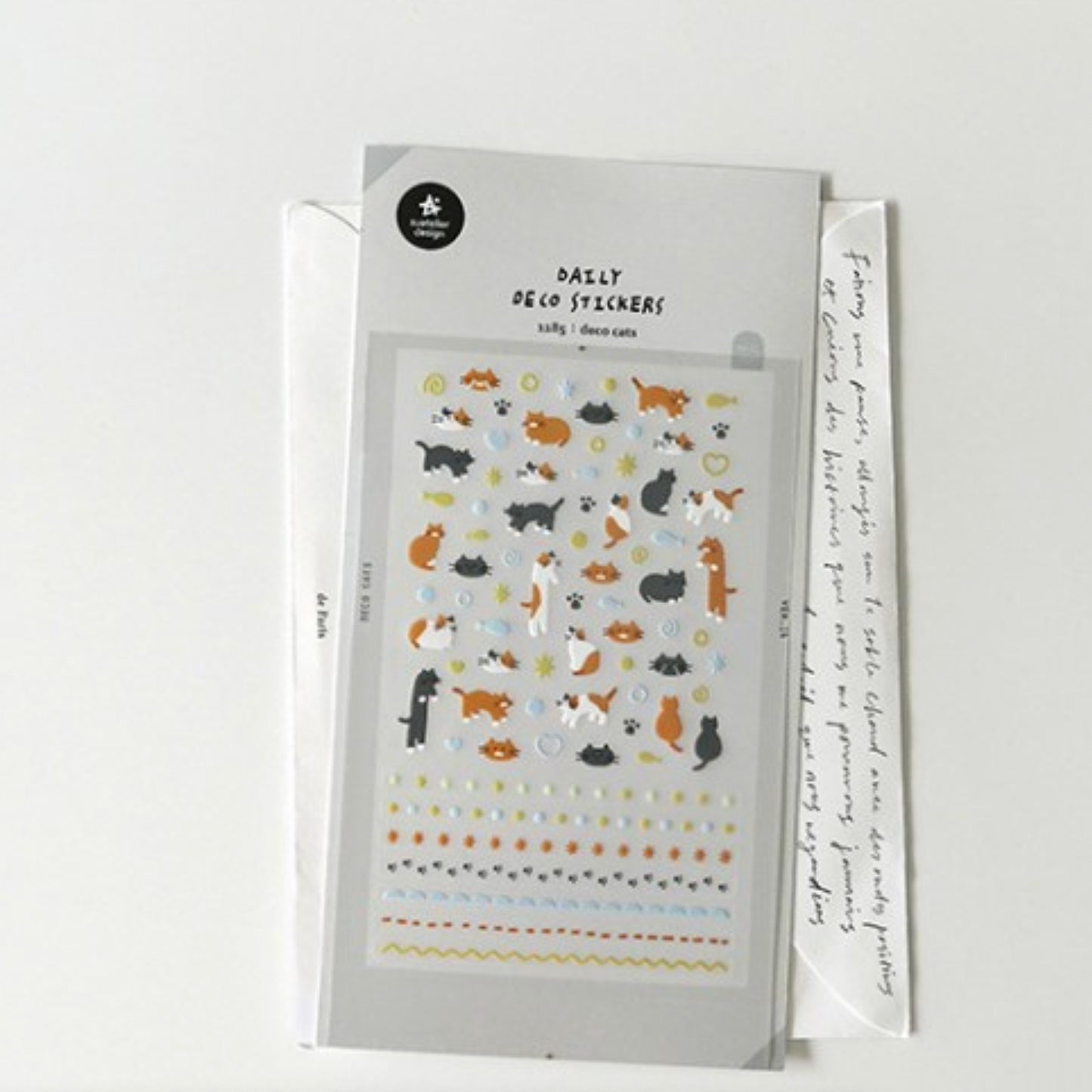 Suatelier Sticker - 1185 Deco Cats