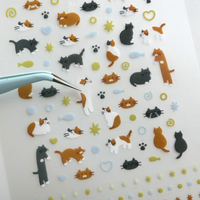 Suatelier Sticker - 1185 Deco Cats