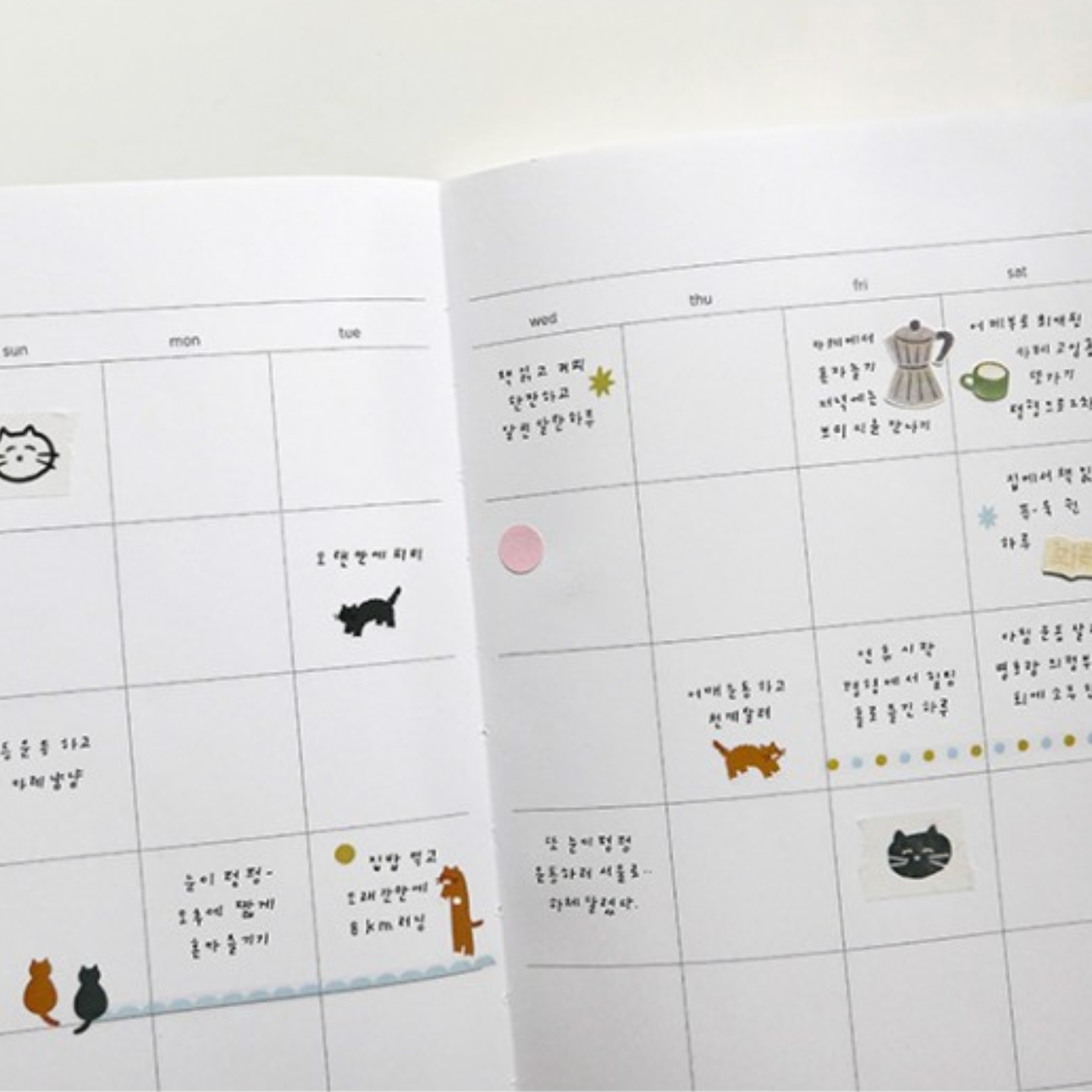 Suatelier Sticker - 1185 Deco Cats