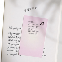 Suatelier Sticky Memo - Pastel ii (3 options)