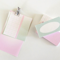 Suatelier Sticky Memo - Pastel ii (3 options)