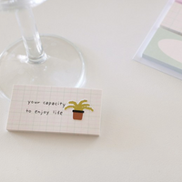 Suatelier Sticky Memo - Pastel ii (3 options)