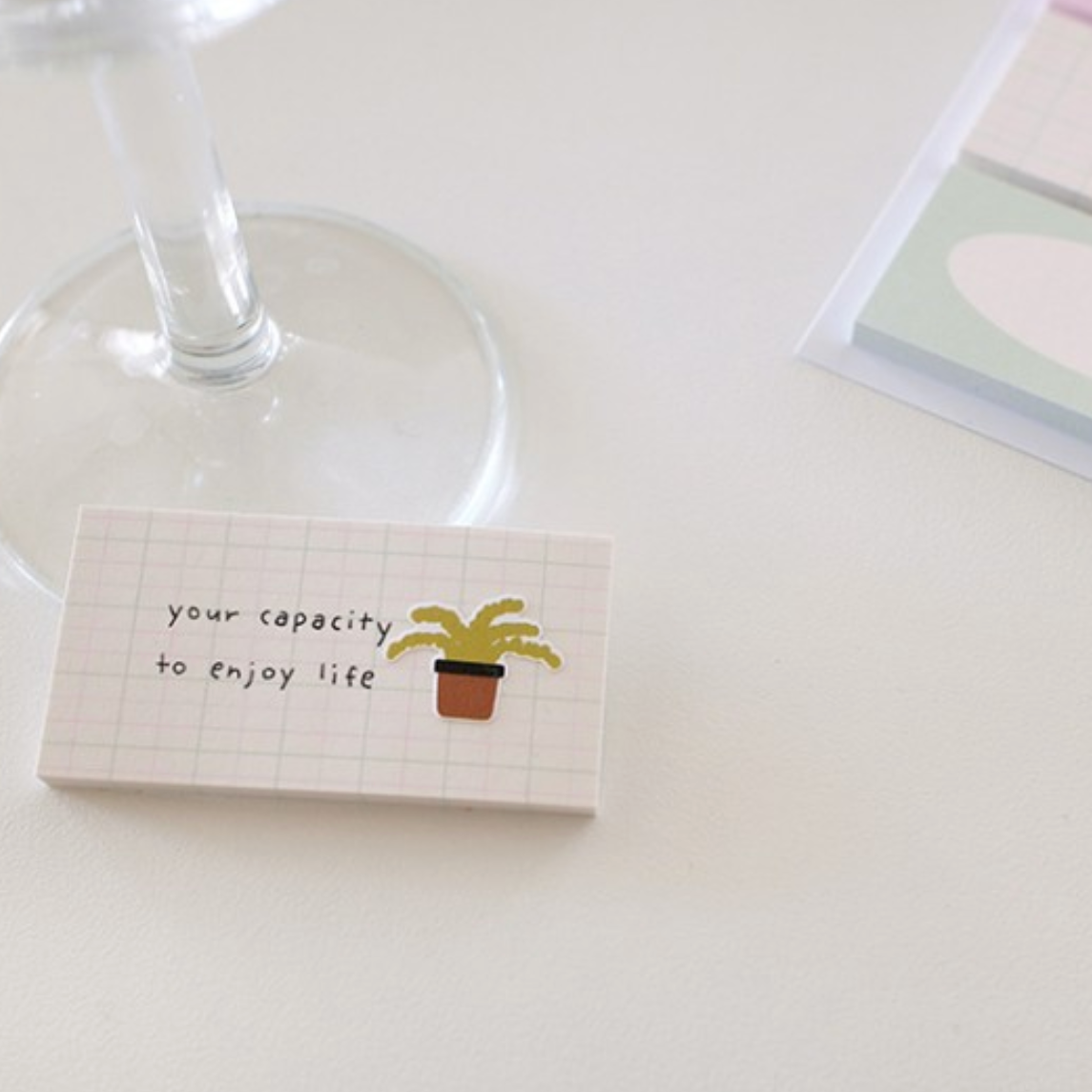 Suatelier Sticky Memo - Pastel ii (3 options)