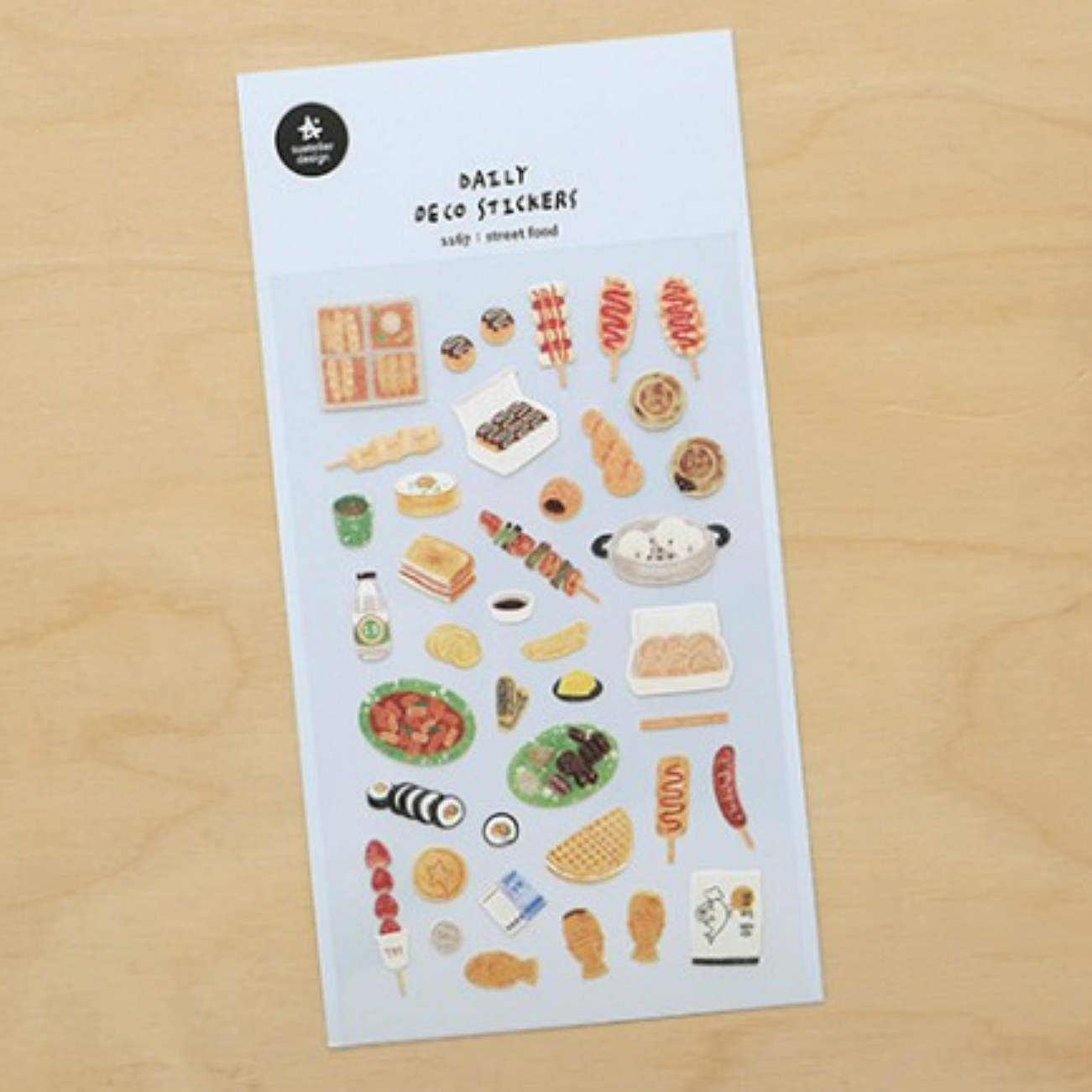 Suatelier Sticker - 1167 Street Food