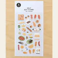 Suatelier Sticker - 1167 Street Food