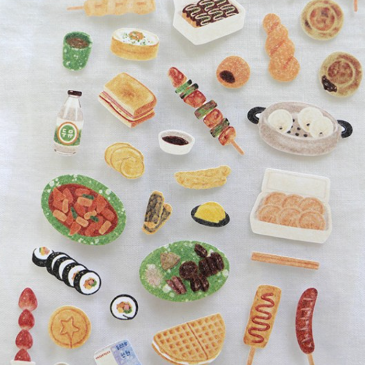 Suatelier Sticker - 1167 Street Food