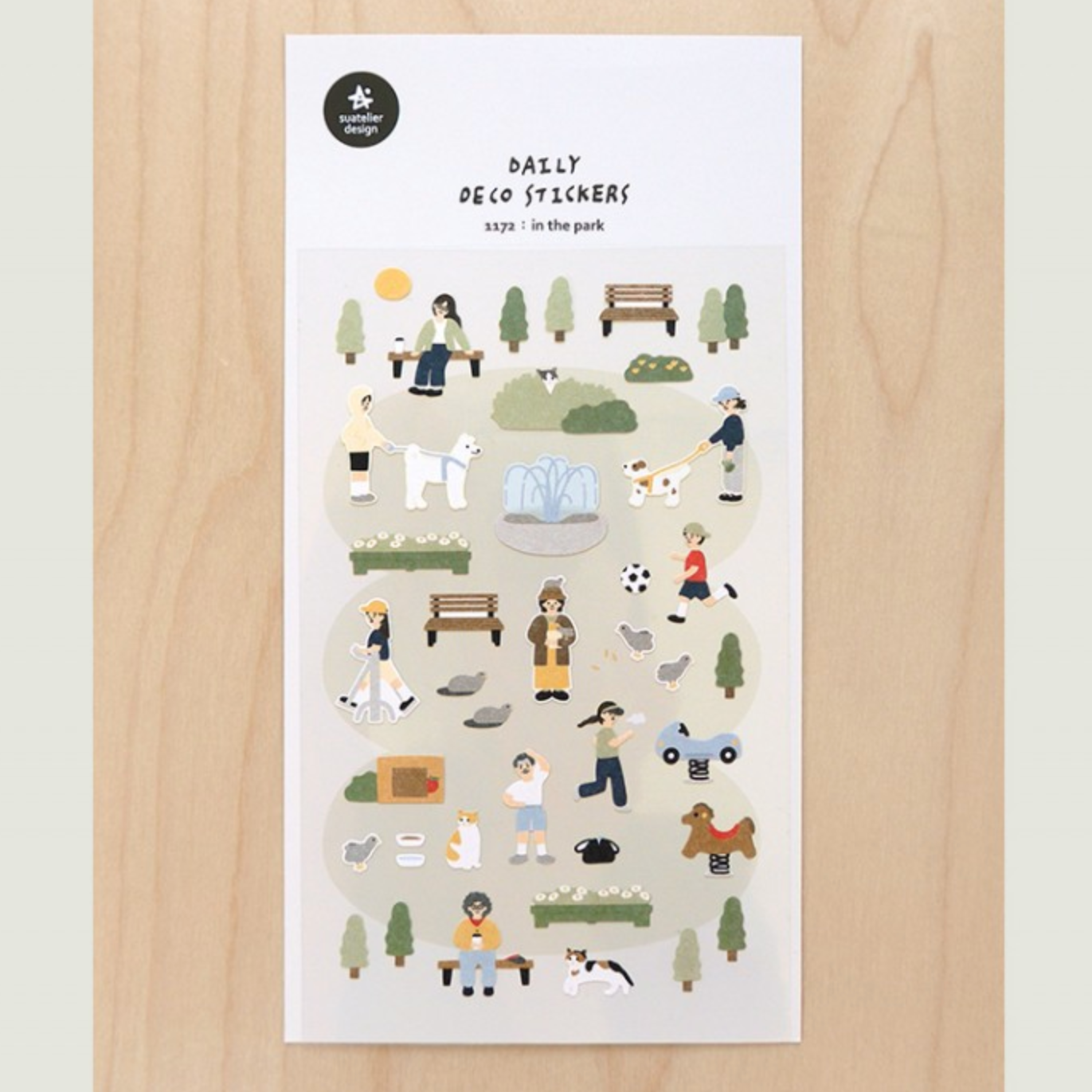 Suatelier Sticker - 1172 In the Park