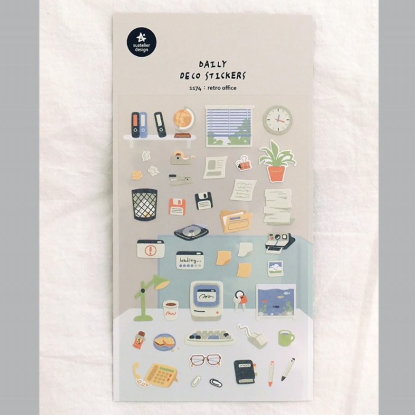 Suatelier Sticker - 1174 Retro Office