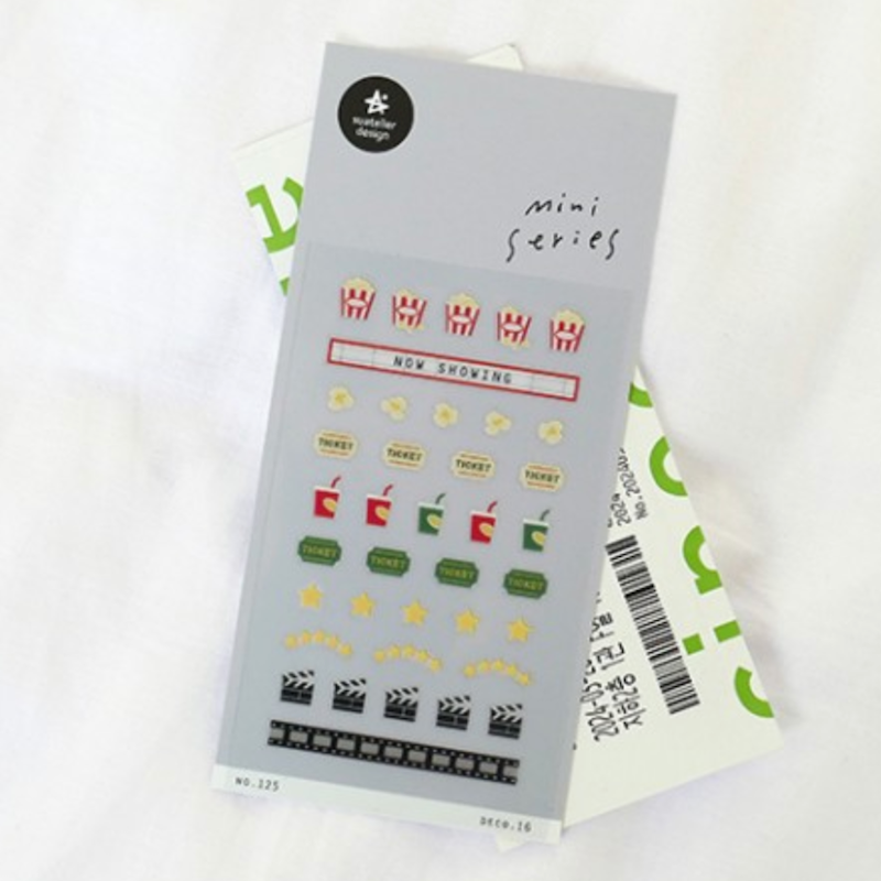 Suatelier Sticker - 125 Deco.16 - Cinema