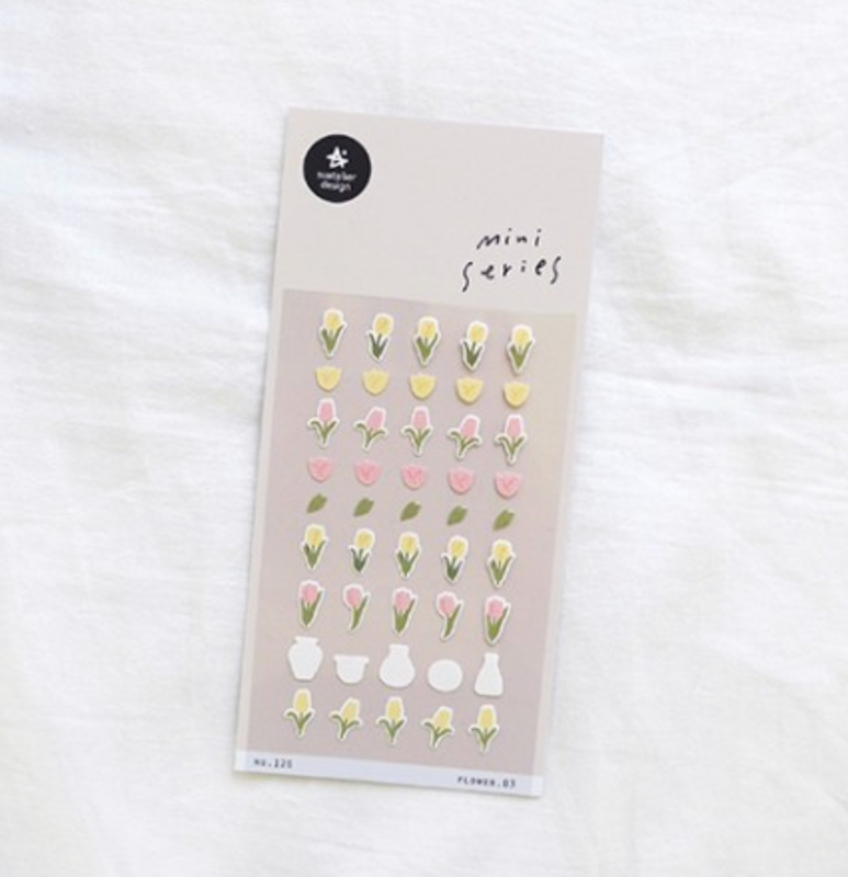 Suatelier Sticker - 126 Flower.03 - Tulips