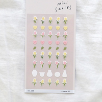 Suatelier Sticker - 126 Flower.03 - Tulips