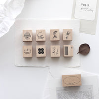 NYRET Rubber Stamps - Postcard Series