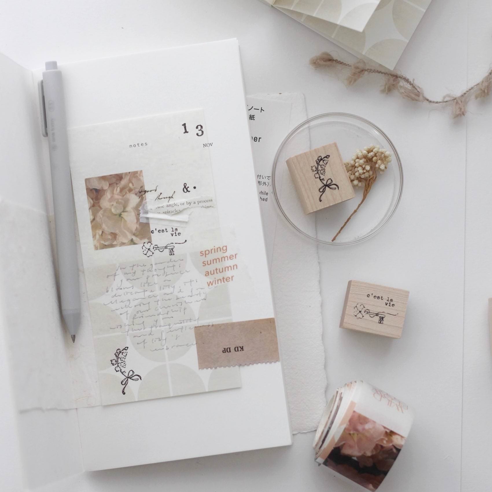 NYRET Rubber Stamps - Postcard Series