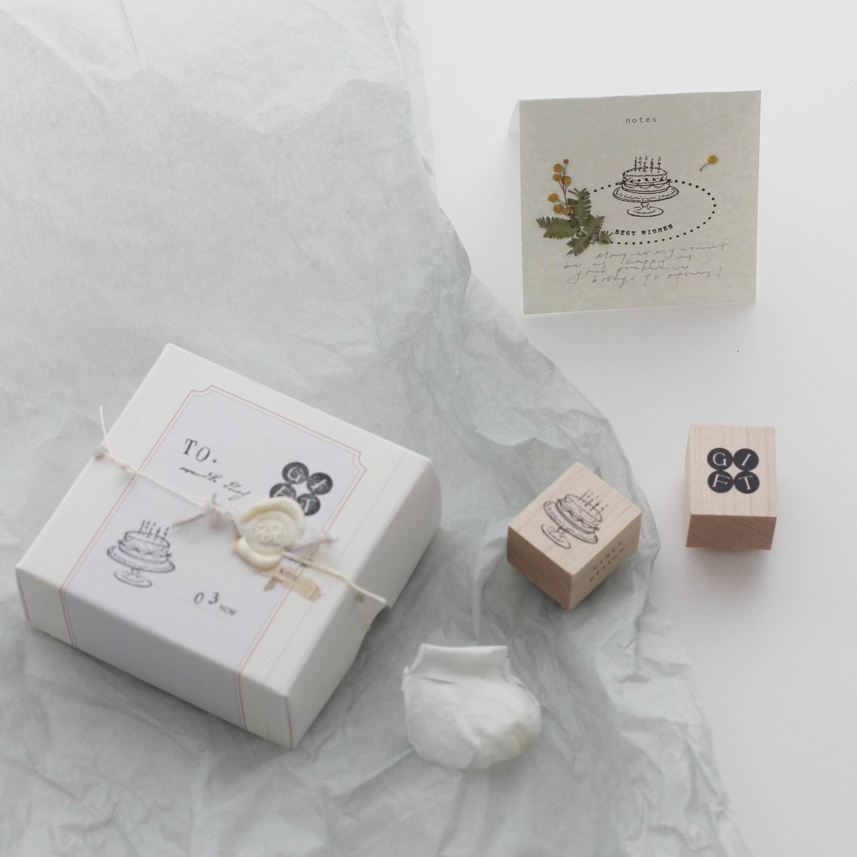 NYRET Rubber Stamps - Postcard Series