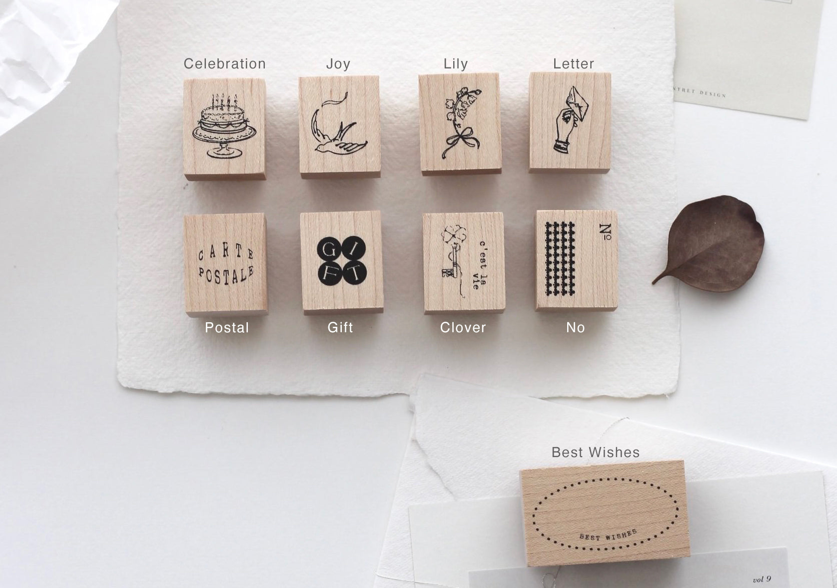 NYRET Rubber Stamps - Postcard Series