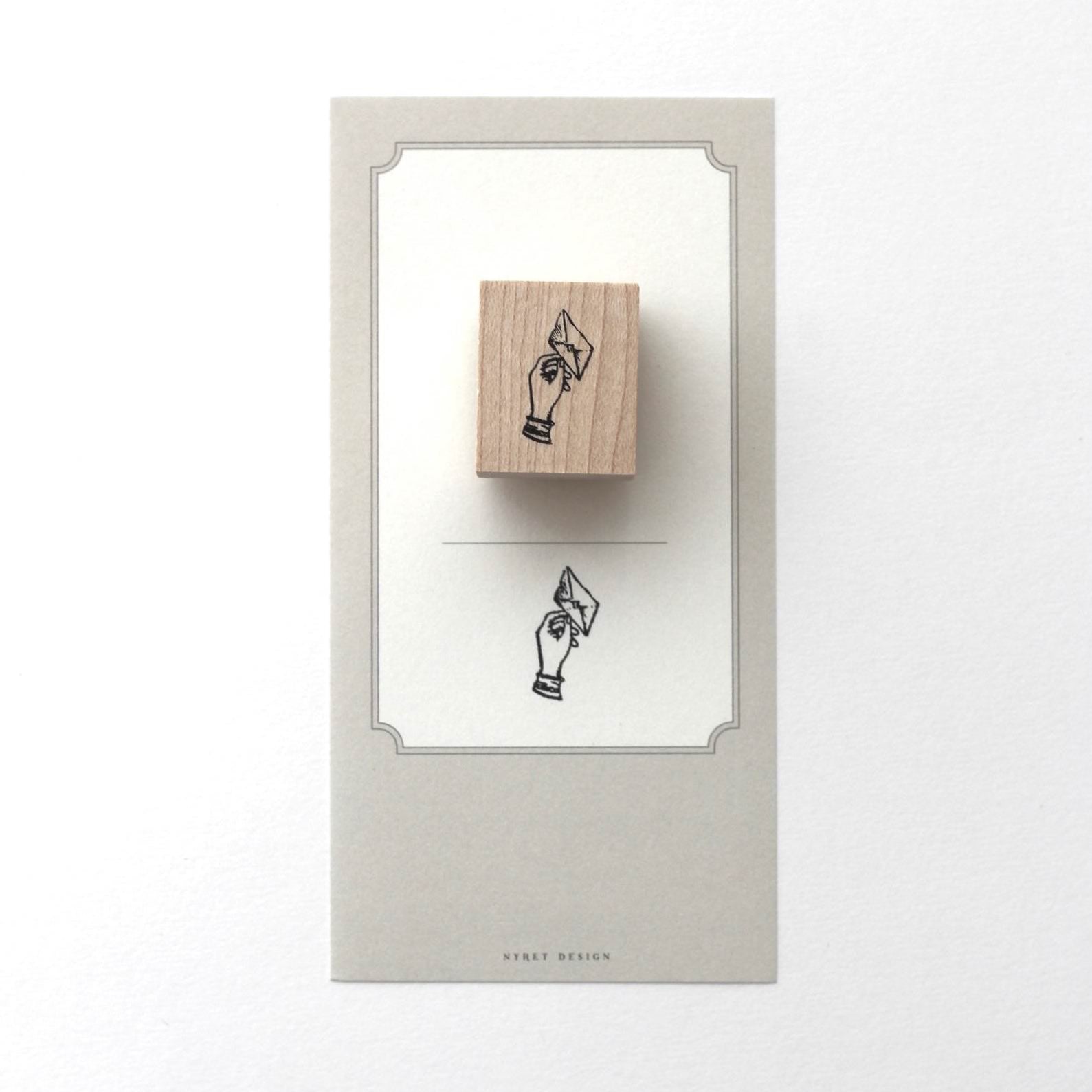 NYRET Rubber Stamps - Postcard Series