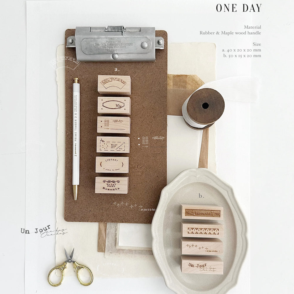 NYRET Rubber Stamps - vol 11: One Day